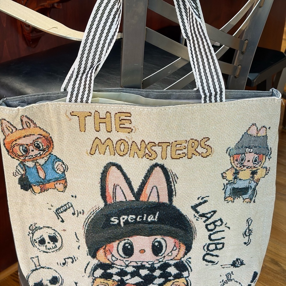 The Monsters & Betty BoopTote Bags
